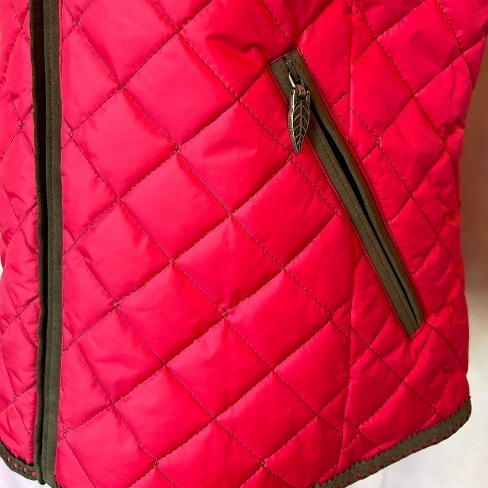 M. Miller Quilted Vest With Fur Trim - Picture 6 of 9